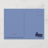 あなたの母の損失のための哀悼の郵便はがき 案内ポストカード (裏面)