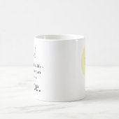 あなたの母は生命を選びました コーヒーマグカップ (中央)