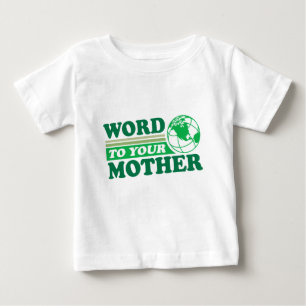 あなたの母への単語 ベビーTシャツ