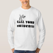 あなたの母を!電話して下さい!! ノベルティのTシャツ Tシャツ (正面)