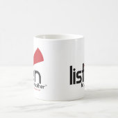 あなたの母ギフトに聞いて下さい コーヒーマグカップ (中央)