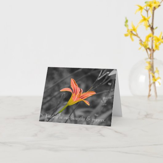 あなたの母悔やみや弔慰のメッセージカードの損失 カード (黄色い花)