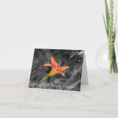 あなたの母悔やみや弔慰のメッセージカードの損失 カード (正面)