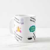 あなたの毎日のインスピレーションのマグカップ コーヒーマグカップ (正面左)