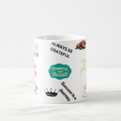 あなたの毎日のインスピレーションのマグカップ コーヒーマグカップ (中央)