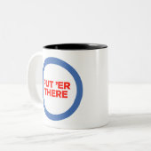 あなたの毎日モンスターのマグ ツートーンマグカップ (正面左)