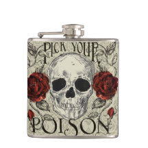 あなたの毒スカルのフラスコを選んで下さい