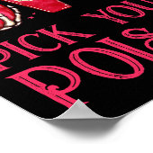 あなたの毒ハロウィンカクテルドリンクを選ぶ ポスター (角)