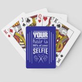 あなたの毛はあなたのSelfieの90%です トランプ (裏面)