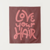 あなたの毛を愛して下さい タペストリー (正面)