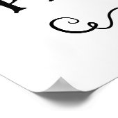 あなたの気に祈りの言葉アートプリント ポスター (角)