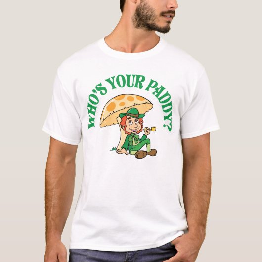 あなたの水田はきのこの下にだれであるか Tシャツ (正面)