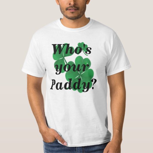 あなたの水田はだれであるか Tシャツ (正面)