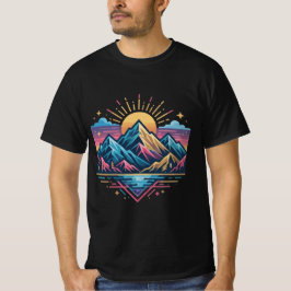 あなたの波トレンディーモダンなデザイン Tシャツ
