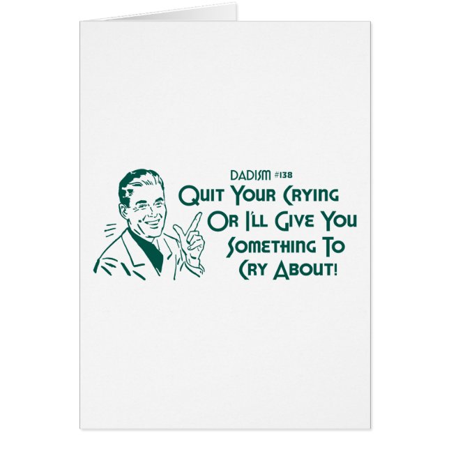 あなたの泣き叫びをやめれば私は叫ぶことを何かを与えます (正面)