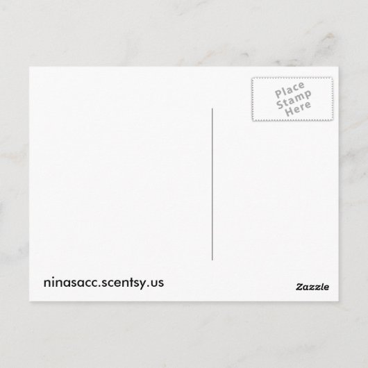 あなたの注文カードをありがとう ポストカード (裏面)