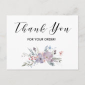 あなたの注文カードをありがとう ポストカード (正面)