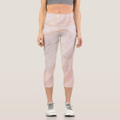 あなたの流れを高める:女性のためのヨガパンツ&レギンス カプリレギンス (正面)