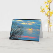 あなたの湖のWinnebagoの考えること カード (黄色い花)