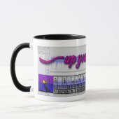 あなたの溝のマグの上 マグカップ (左)