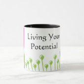 あなたの潜在性住んでいます マグカップ (中央)