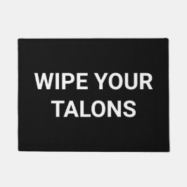 あなたの爪を拭いて下さい ドアマット