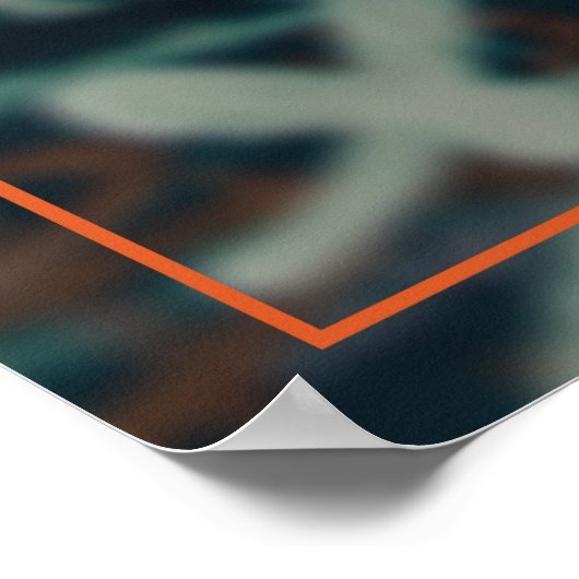 あなたの爪、 ネイルにあなたの個性、爪、 ネイルを反映させる ポスター (角)