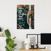 あなたの爪、 ネイルにあなたの個性、爪、 ネイルを反映させる ポスター (ホームオフィス)