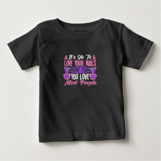 あなたの爪、 ネイルを愛していい ベビーTシャツ