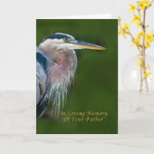 あなたの父を記念して父の日、 カード (黄色い花)