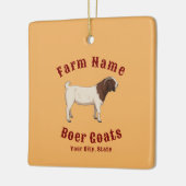 あなたの牧場のボアヤギ セラミックオーナメント (左)