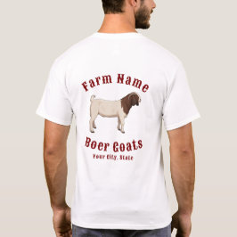 あなたの牧場のボアヤギ Tシャツ