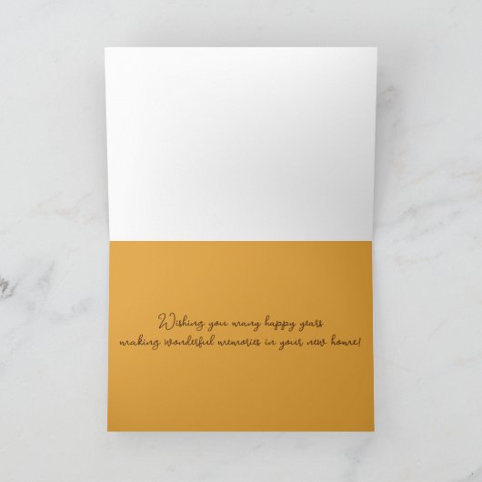 あなたの牧場の新しいホームファームおめでとう カード (内部)