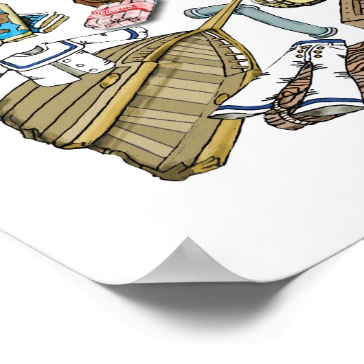 あなたの物を見つける。200以上のアイテムを検索！ ポスター (角)