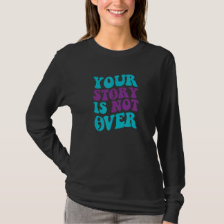 あなたの物語は終わらない グルービー自殺防止 Tシャツ