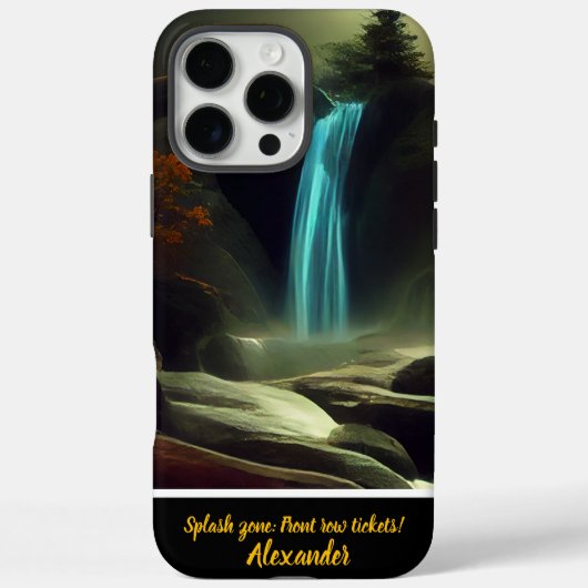 あなたの特別な夜の滝 Case-M Case-Mate iPhoneケース (裏面)
