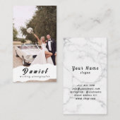 あなたの特別な日をキャプチャ，プロフェッショナル写真 名刺 (正面/裏面)