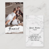 あなたの特別な日をキャプチャ，プロフェッショナル写真 名刺 (正面/裏面)