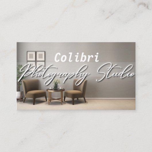 あなたの特別な日をキャプチャ,プロフェッショナル写真 名刺 (正面)