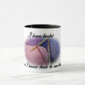 あなたの特別なcrocheterのため マグカップ (中央)