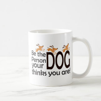 あなたの犬がある考える人があって下さい コーヒーマグカップ