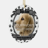 あなたの犬が永遠に思い出された時 セラミックオーナメント (右)