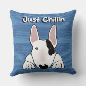 あなたの犬と一緒にチリンお気に入りのを クッション (裏面)