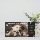 あなたの犬のクリスマス シーズンカード (スタンド正面)