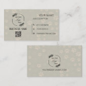 あなたの犬のグルーミング事業のための名刺 名刺 (正面/裏面)