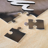 あなたの犬のペットパーソナライズされたの写真名犬の母 ジグソーパズル (側面)