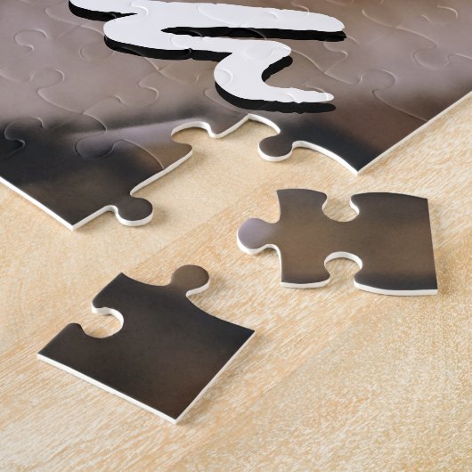 あなたの犬のペットパーソナライズされたの写真名犬の母 ジグソーパズル (側面)