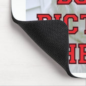 あなたの犬の写真をカスタマイズ マウスパッド (コーナー)