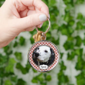 あなたの犬の写真キーチェーン キーホルダー (手)