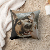 あなたの犬の写真枕ペットの写真装飾用クッション クッション (ブランケット)